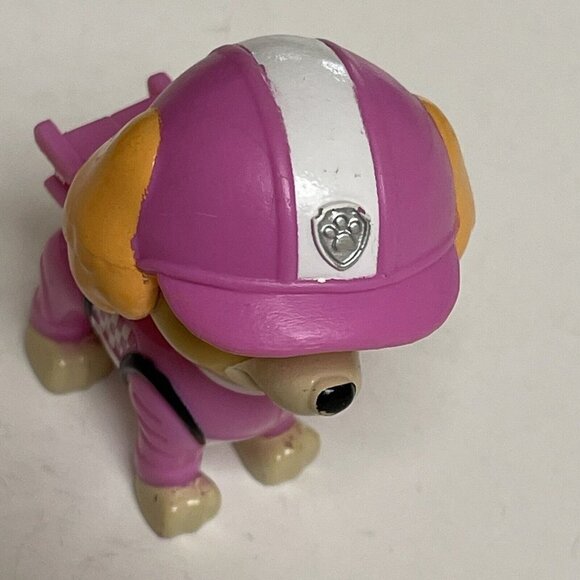 Nickelodeon Paw Patrol Skye Race Car Figure 2 Inches Cake Topper Kids Toy Pink - Picture 5 of 6